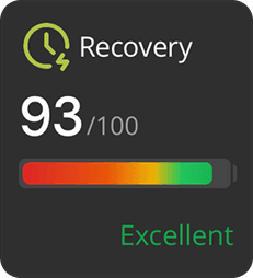 Recovery and HRV metrics — recovery